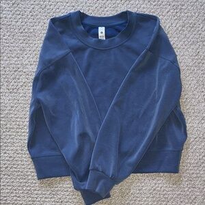 LuLuLemon Perfectly Oversized Crop Crew Softstreme